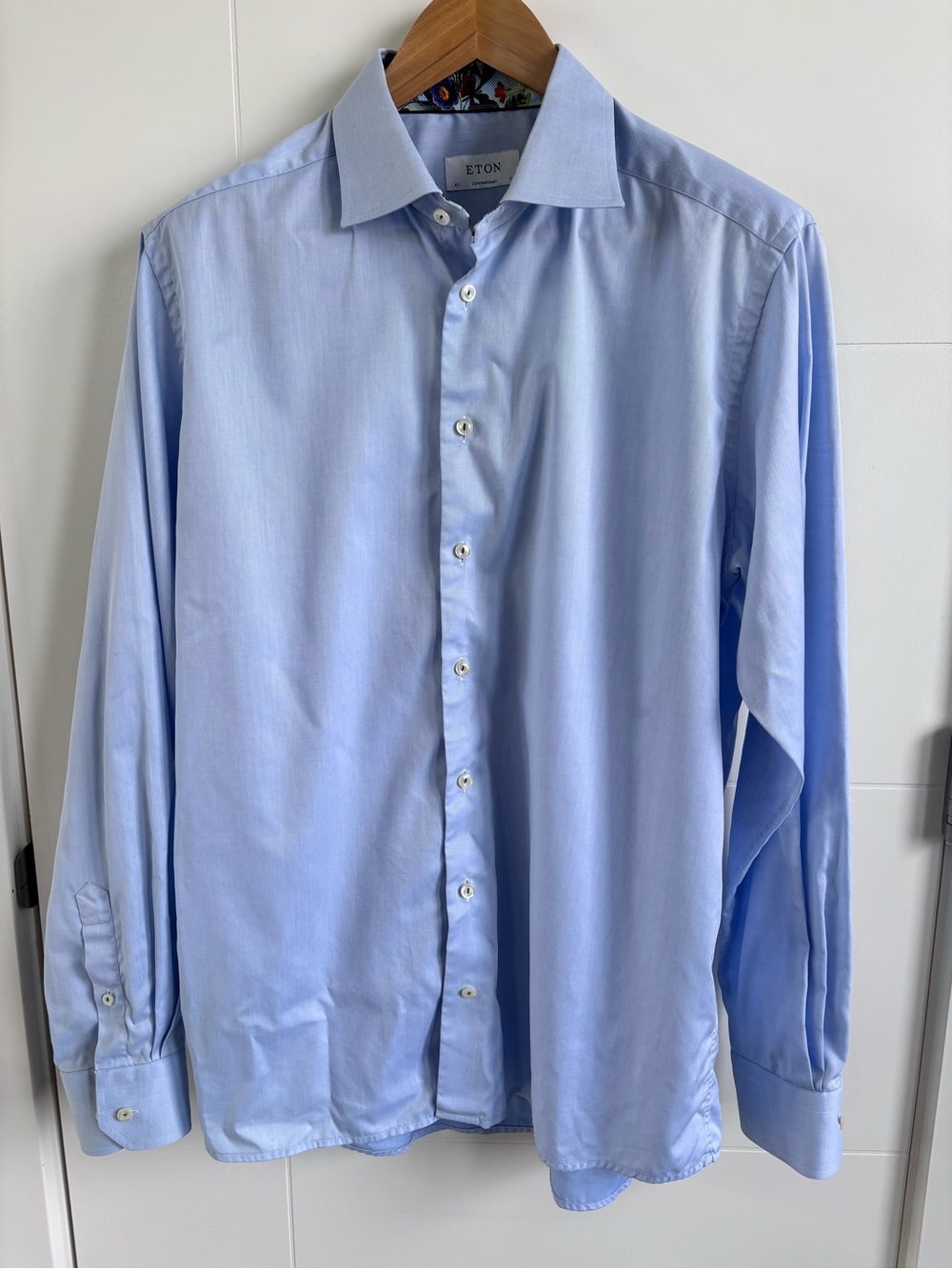 Men’s Eton Dress Shirt - Size 17 Contemporary
